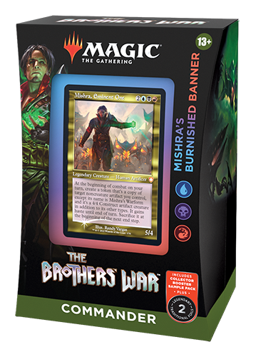 Magic the Gathering The Brothers War Commander Deck