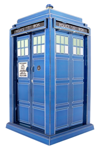 Fascinations TARDIS Dr Who Steel Model Kit