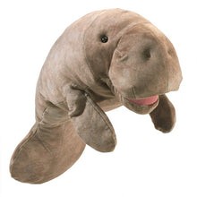 Load image into Gallery viewer, Folkmanis Manatee Puppet