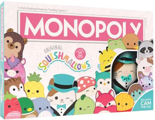 Squishmallows Monopoly Game
