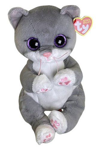Ty Beanie Bellies Morgan the Grey Cat-Medium