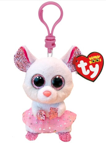 Ty Beanie Boos Nina Keychain
