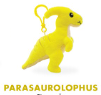 Load image into Gallery viewer, Dinosaur Scented Backpack Clip