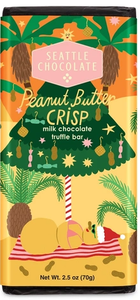 Seattle Chocolate Peanut Butter Crisp Bar 2.5oz.