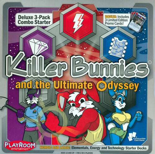 Killer Bunnies And The Ultimate Odyssey Deluxe 3 Pack Combo: Heroic and Azoic