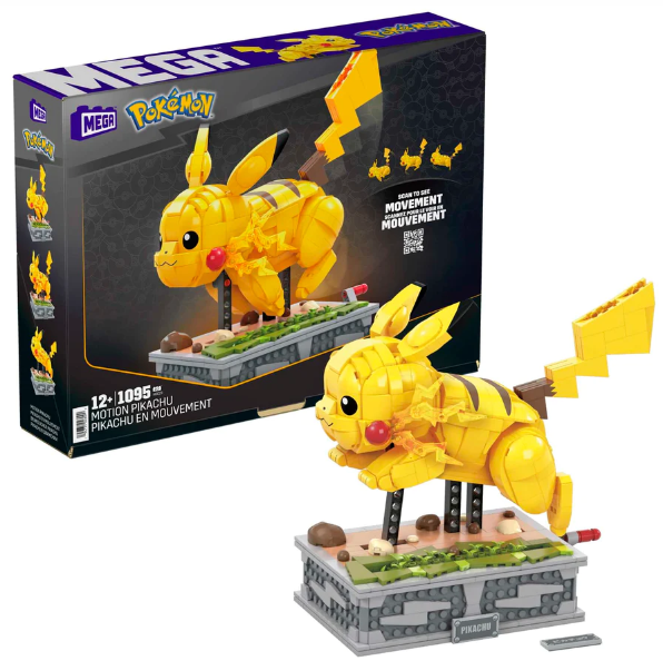 Mega Construx Motion Pikachu Building Set