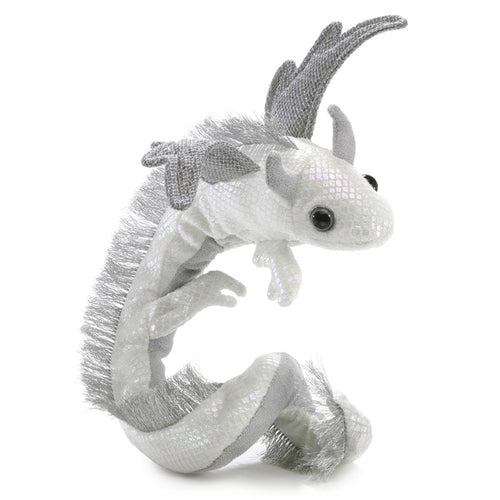 Folkmanis Pearl Dragon Wristlet Puppet