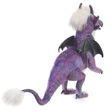 Load image into Gallery viewer, Folkmanis Beaked Dragon Hand Puppet