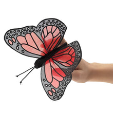 Load image into Gallery viewer, Folkmanis Mini Monarch Butterfly Finger Puppet #2156