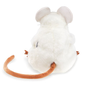 Folkmanis White Mouse Hand Puppet #2219