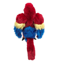 Load image into Gallery viewer, Folkmanis Scarlet Macaw Hand Puppet #2362