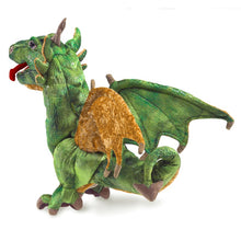 Load image into Gallery viewer, Folkmanis Wyvern Dragon Hand Puppet #2812