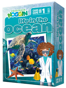 Professor Noggin's Life in the Ocean Card Game 2020 Edition