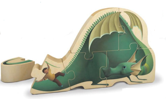 P'kolino Puff Figurine Puzzle