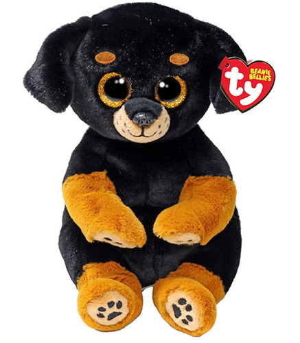TY Beanie Bellie Randi the Rottweiler Plush