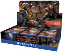 Load image into Gallery viewer, Magic the Gathering Commander Legends Dungeons &amp; Dragons Battle for Baldur&#39;s Gate Set Booster Pack