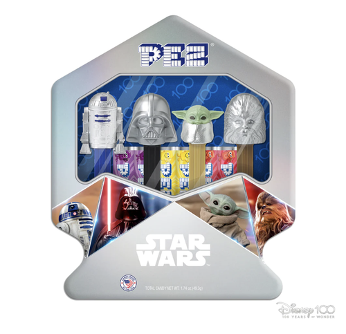 Star Wars Disney 100th Anniversary Pez Tin