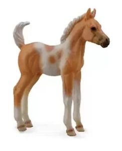 Reeves Collecta Palomino Pinto Foal Standing