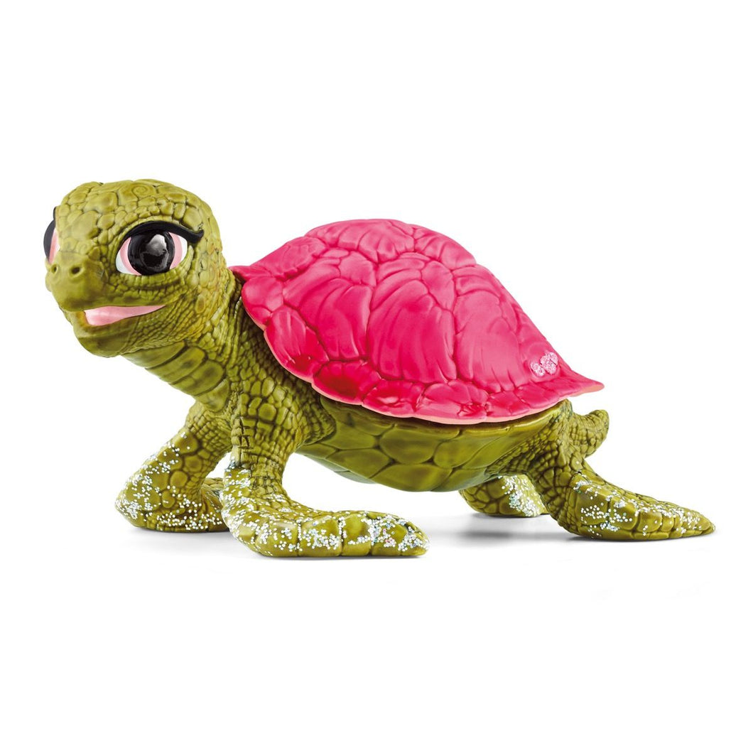 Schleich Pink Sapphire Turtle Toy Figure