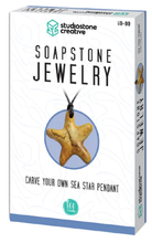 Load image into Gallery viewer, Studiostone Creative Soapstone Jewelry Sea Star Pendant Kit