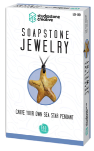 Studiostone Creative Soapstone Jewelry Sea Star Pendant Kit