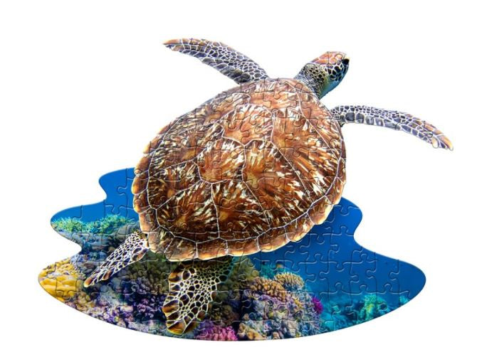 I Am Lil Sea Turtle 100pc Shaped Puzzle