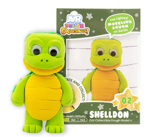 Air Dough Collectibles- Shelldon Turtle