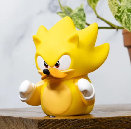SONIC THE HEDGEHOG SUPER SONIC TUBBZ COSPLAYING DUCK