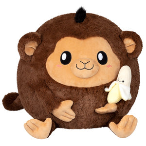 Squishable Monkey with Banana 15"
