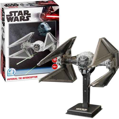 Star Wars TIE/IN Interceptor Fighter 4D Paper Model Kit