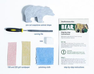 Studiostone Creative Seal Soapstone Carving Kit