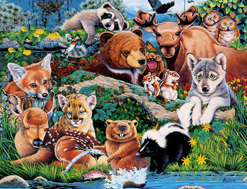 World of Animals - Forest Friends 100pc Puzzle