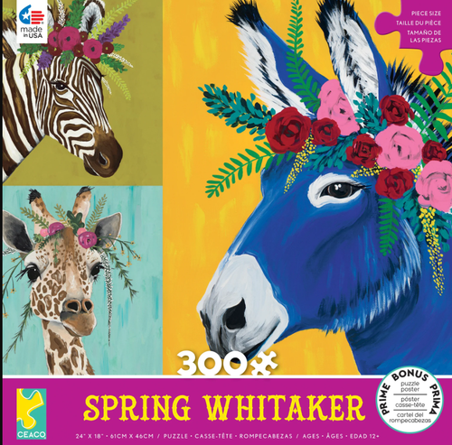 SPRING WHITAKER - ASTOR, DAISY AND JOSE - 300 PIECE PUZZLE