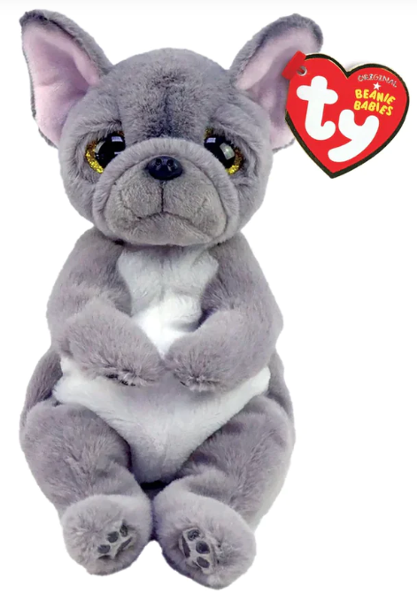Ty Beanie Bellies Wilfred the Bulldog-Medium