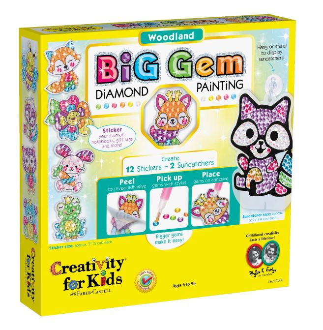 Big Gem Diamond Painting Woodland