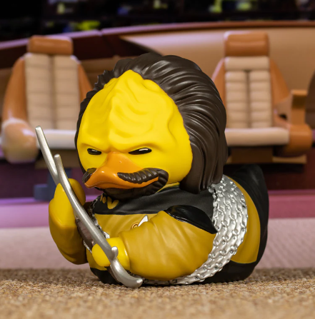 STAR TREK WORF TUBBZ COLLECTIBLE DUCK