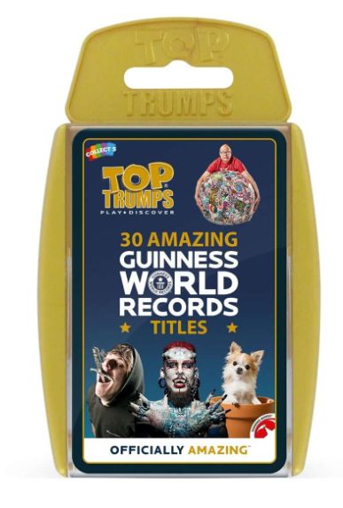 Guinness World Records Top Trumps Card Game