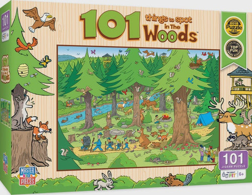 101 Things to Spot - In the Woods 101pc Puzzle