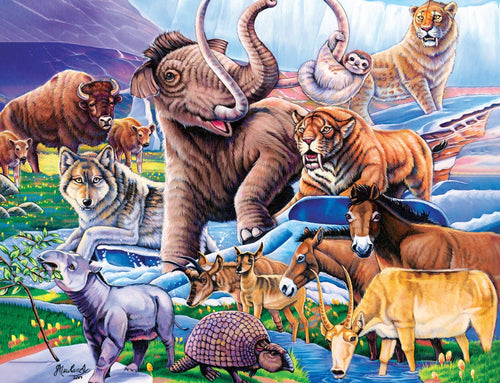 World of Animals - Ice Age Friends 100pc Jigsaw Puzzle